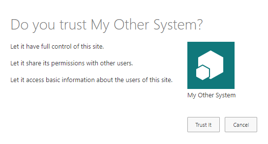 Do you trust your app dialog in SharePoint