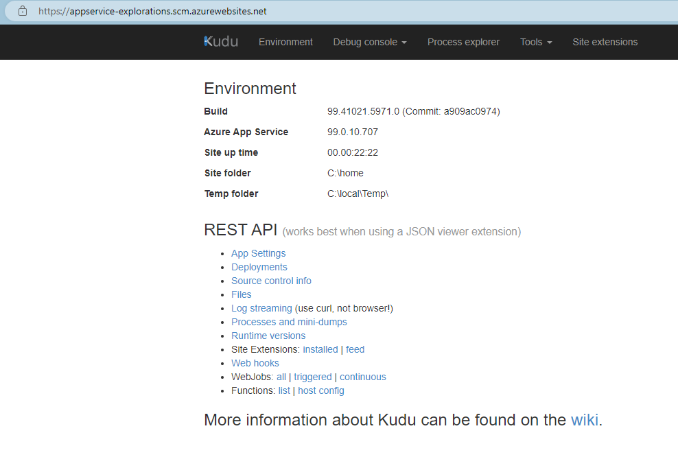 Kudu homepage